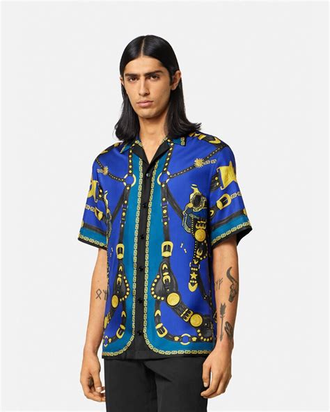 versace silk shirt cheap|versace silk shirt women's.